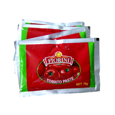 Томатная паста в пакетиках 70 г x 50 - плоская - томатная паста2-8