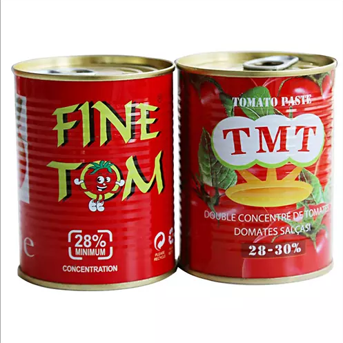 Томатная паста 850г×12 - Жесткая открытая крышка - томатная паста1-25