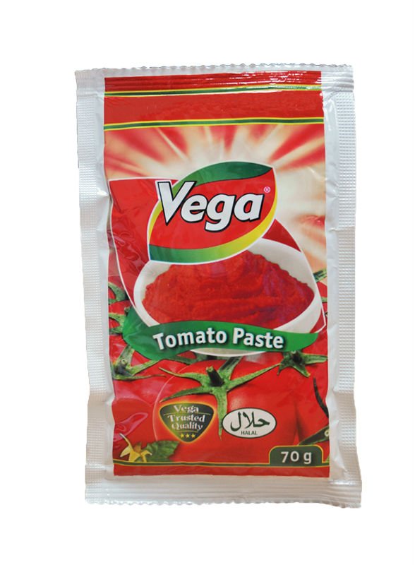 Пакетик Томатная паста - 70 г x 100 - Плоский - томатная паста2-6