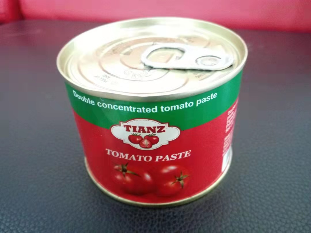 Томатная паста консервированная 70г Жесткая открытая крышка - tomatopaste1-37